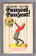 Ted Mark Pussycat Pussycat! First Edition Pbo 1966 Mystery Undercover Woman - £17.62 GBP