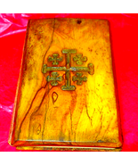 RARE! HANDMADE In JERUSALEM~Antique 1935 Holy Bible~Rosewood from the Ho... - $193.05