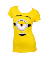 Minions Relaxed Face Juniors T-Shirt Yellow - £22.82 GBP