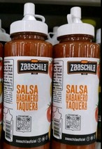 Zaaschila Habanero Salsa Taquera 2 Bottles 9.4oz Each - Free Shipping - $371.00 MXN