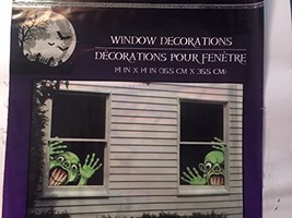 Halloween Window Decorations (Green Goblin) - £5.25 GBP