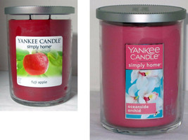 Yankee Candle Simply Home Small Jar Burns approx 60-95 hrs 19 OZ single u pick - $37.15+