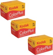 Kodak 200 Colorplus Film (3-Pack). - £33.54 GBP