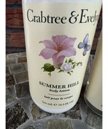 2 Crabtree &amp; Evelyn Summer Hill 16.9 Oz Body Lotion 8.1 Oz Soothing Body... - £26.18 GBP