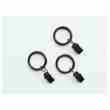 Style Selections 8-Pack 1-in Aged Bronze Steel Curtain Rings - $11.98