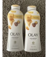(2) Packs Olay Ultra Moisture Body Wash with Shea Butter 22 fl oz Each B... - $25.62 CAD
