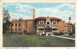 Tuberculosis TB Hospital Lima Ohio 1942 postcard - $6.93