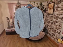 Crane, Children’s plush fleece jacket, size 9-10 years,  colour grey - $18.00