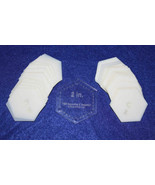 Mylar 2 Inch Hexagon- 51 Piece Set  - Each side is 1 Inch - $25.63