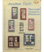 1986 Another Look Through Country Windows Cross-stitch Booklet KJ Designs - $9.00