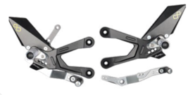 Lightech Yamaha R1 R1M Standard Reverse Rear Sets Rearsets Fixed Foot Pegs - $619.21