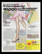 1984 Shopping Spree Game Certificate Circular Coupon Advertisement - £14.81 GBP