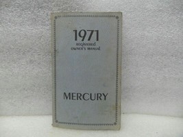 MERCURY   1971 Owners Manual 17488 - £13.17 GBP