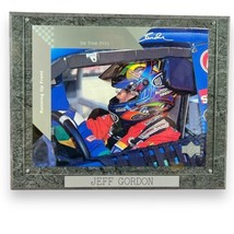 VTG Jeff Gordon #24 Racing NASCAR Upper Deck 13x10” Plaque Wall Hanging Picture - £11.11 GBP