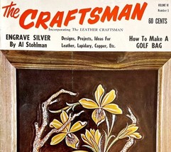 The Craftsman 1962 Craft Magazine Projects And Leatherworking Vol 6 #5 DWMM - €17,00 EUR