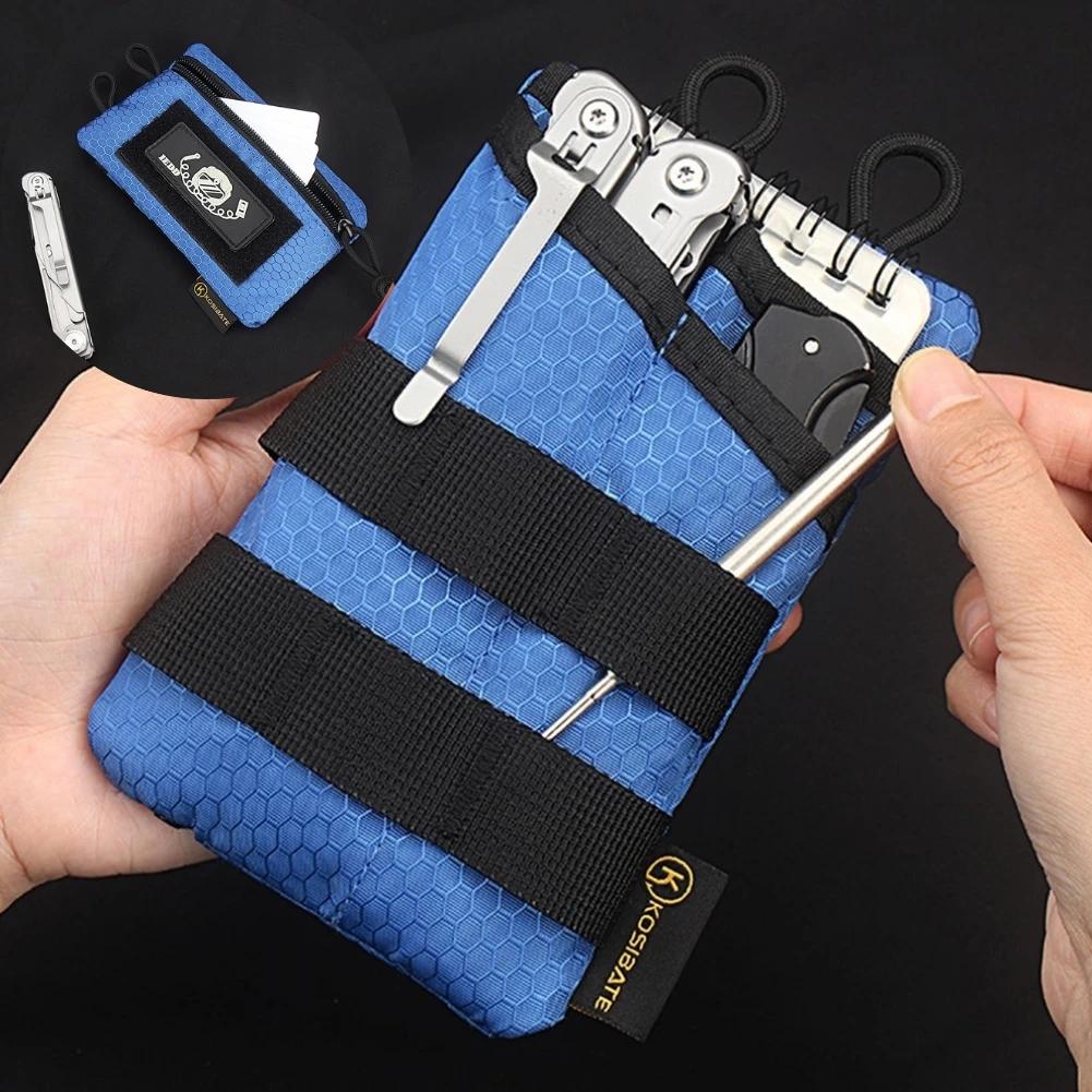 Portable EDC Tool Bag Oxford Lightweight Mini EDC Pouch Sundries Bag Foldable - £11.48 GBP+
