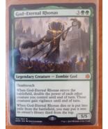 God Eternal Rhonas Magic The Gathering Zombie Green War Of The Spark 163... - $13.50 CAD