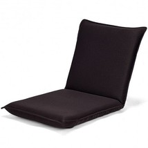Adjustable 6 positions Folding Lazy Man Sofa Chair Floor Chair-Coffee - Color: B - £45.53 GBP