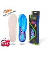 Men Women Silicone Gel Insoles Arch Support Plantar Fasciitis Sneaker In... - $256.55 MXN