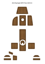 2012 Brig Eagle 500TC Pad Boat EVA Faux Foam Teak Deck Floor Mat SeaDek ... - $299.00