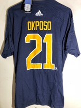 adidas  NHL T-Shirt Buffalo Sabres Kyle Okposo Navy sz L - £6.61 GBP