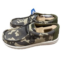 Hey Dude Wally Washed Camo Shoes Mens Size 11 New with tags - £35.51 GBP