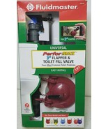 Toilet Fill Valve Fluidmaster 400CAR3 Perfor MAX High Performance 3” -Br... - $27.13