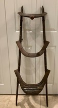 Antique Wood and Brass African or Middle East Camel Saddle - £388.74 GBP