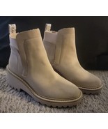 Women’s Shoes Nicole Miller Pocas Wedge Lug Platform Chelsea Boot Size 6.5 - £20.82 GBP