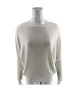 Jolie Womens Dolman Sweater Size M/L Ivory Cream Boat Neck Lightweight T... - $34.55 CAD