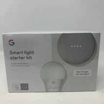 Google Smart Light Starter Kit w/ Home Mini &amp; GE C-Life Smart Bulb (GA00518-US) - £22.38 GBP