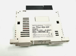 Used Mitsubishi FX3U-4DA-ADP PLC FX3U Analog output module  - $95.00