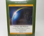 Change &amp; Motion: Calculus Made Clear Parts 1-2 DVD &amp; Guidebook The Great... - £11.76 GBP
