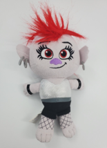 Dreamworks Trolls World Tour Barb Doll Soft Plush 8&quot; Stuffed Animal Toy B39 - £7.85 GBP