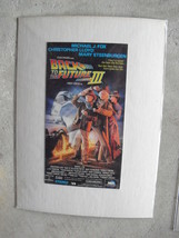 Vintage Cut VHS Box Front and Back for Movie - Back to the Future III - $15.84