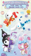 ✅ Official Sanrio Characters Boba Pearl Bubble Tea Building Block Sets Toy NEW - £36.73 GBP+