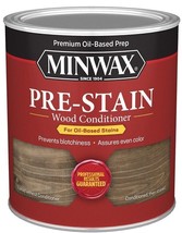NEW MINWAX QUART INTERIOR OIL BASED PRE-STAIN CLEAR WOOD CONDITIONER 848... - £32.82 GBP
