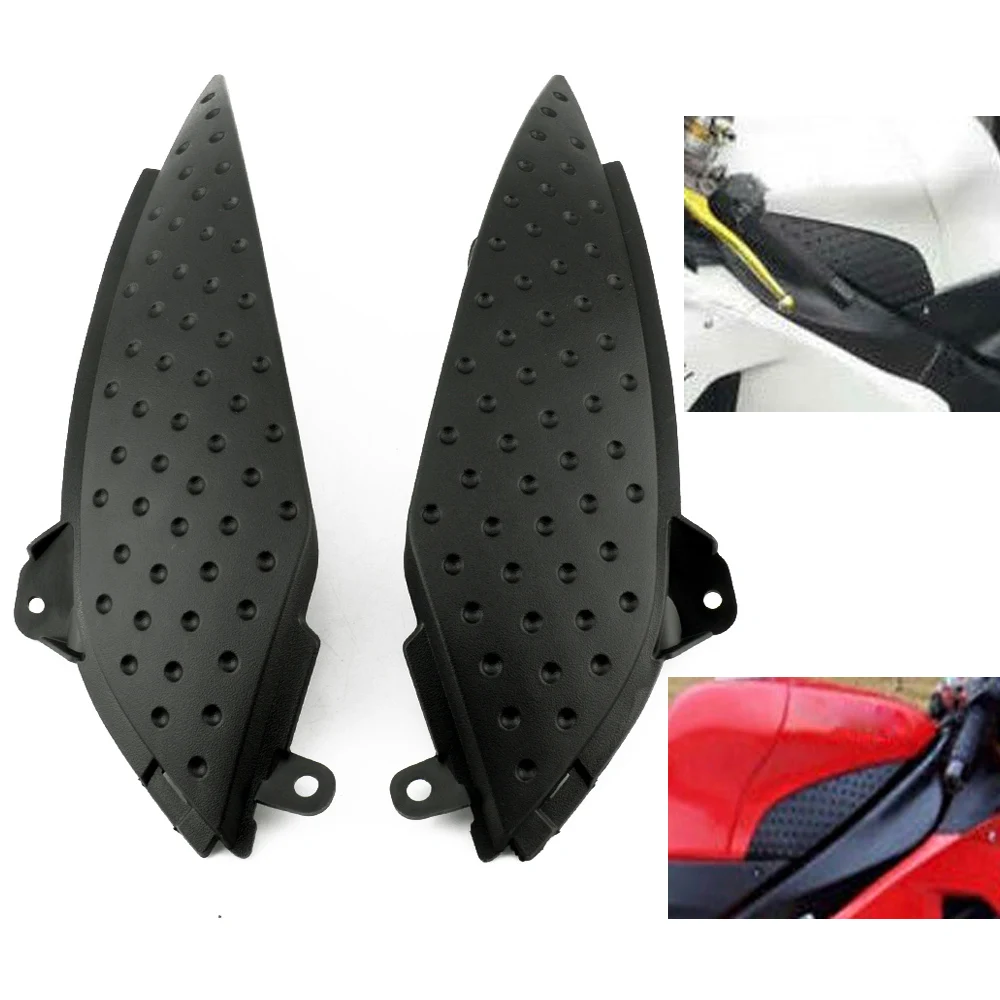 Motorcycle Gas Tank Side Cover Panel Fairing Trim l Cover   2005 2006 NINJA ZX6R - £193.25 GBP