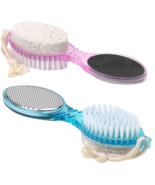 2 pack Pedicure Paddle Kit 4 in 1 Tool with Pumice Stone for Feet Hand T... - $12.14 CAD