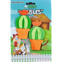 A &amp;E Cages Nibbles Small Animal Loofah Chew Toy Barrel Cactus; 1ea - £4.74 GBP