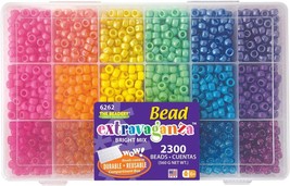 Beadery B6262 The Sparkles Pony Bead Box - approximately 2300 beads - $43.33