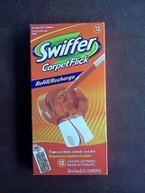 One Pack Of 12ct Swiffer Carpet Flick Refill Free Shipping - £19.96 GBP