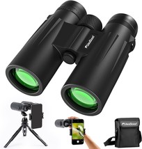 12x42 Binoculars for Adults High Powered with Upgraded Tripod and Phone Adapter - £28.48 GBP