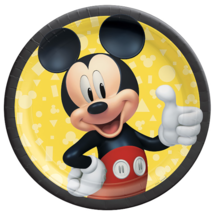 Mickey Mouse Forever Lunch Plates Birthday Party Supplies 8 Per Package - £3.82 GBP