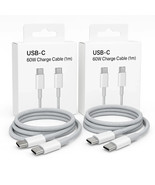 2 pcs Apple 60W USB-C Charge Cable, 1m - $20.80 CAD