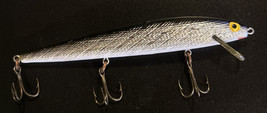 Rebel  Vintage  Fishing Lure Silver Floater Made in USA - £11.20 GBP