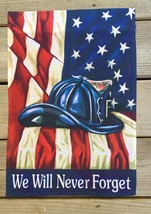 4890DC We will Never Forget Garden Flag - $8.50