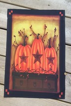  KLY1148000- Primitive Fall Pumpkin Garden Flag - $7.95