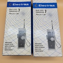 Electra Walkie Talkies Set of 2 Model WT-700C/B Solid State Transceiver ... - £13.35 GBP