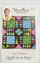 Eleanor Burns Signature A Quilt in a Day -Fox And Geese Pattern By Teresa Varnes - $9.74